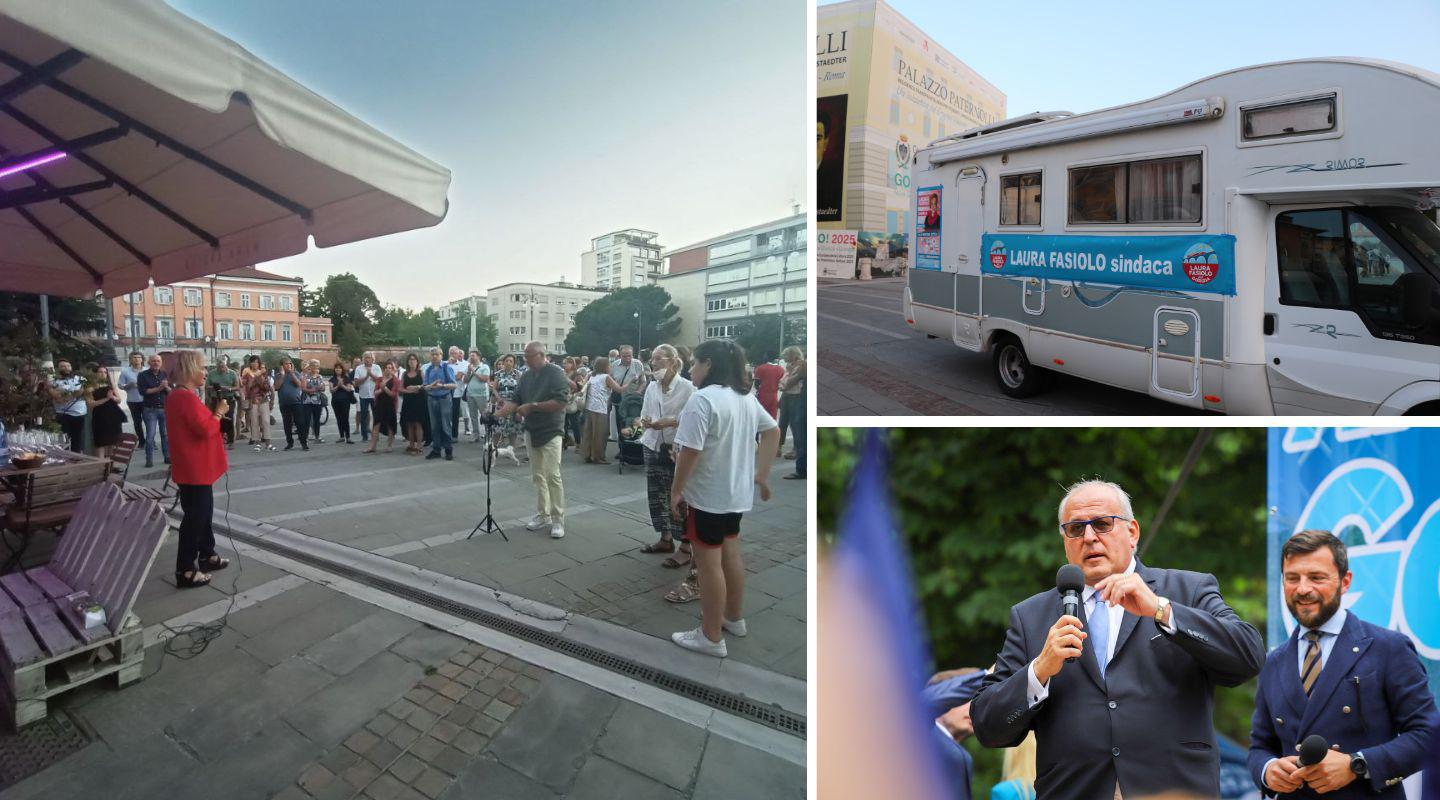 Copertina per Laura Fasiolo parte in camper da piazza Vittoria, «non regaleremo poltrone»